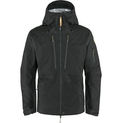 Fjallraven Men Keb Eco Shell Jacket Black PH258511 Philippines